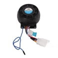 thumbnail image 4 of Alarma de motocicleta antirrobo negra con doble control remoto bocina de advertencia audible 12V, 4 of 12