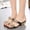 Black, variant on Shower Shoes Women Trendy Casual Lightweight Womens Slides Summer Jeweled Shimmer BOHO Slip on Sandals Shower Shoes Beach Slides Outdoor Breathable Slip on Sandals Christmas Gifts