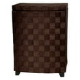 thumbnail image 3 of Oriental Furniture 27" Natural Fiber Laundry Hamper, Honey, 3 of 3