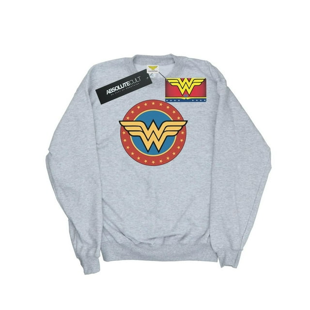 DC Comics Chandail Molletonné pour Hommes Wonder Woman à Logo Circulaire