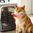 thumbnail image 5 of Duck Bill Silicone Dog Muzzle, Soft Breathable Mouth Cover, Adjustable Anti Biting Barking Muzzle, Anti Scavenging Guard, Small Medium Dogs, 5 of 6