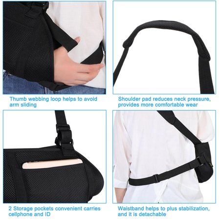 Herwey Arm Sling Arm Sling With Thumb Support Dislocated Shoulder Sling For Broken Arm Immobilizer Wrist Elbow Walmart Canada Herwey Arm Sling Arm Sling With Thumb Support Dislocated Shoulder Sling For Broken Arm Immobilizer Wrist Elbow Walmart Canada