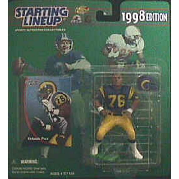 NFL Football Starting Lineup Orlando Pace (1998) Starting Lineup Figure