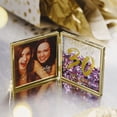 thumbnail image 3 of Pavilion Gift Company Cheers to 30-4.75" Hinged Sentiment Picture Frame, 4.75, Gold, 3 of 6