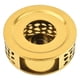 thumbnail image 1 of Soporte circular para tetera, calentador de tetera, acero inoxidable, diseño hueco, portavelas para Oro, 1 of 8