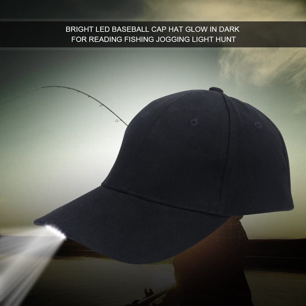 led baseball cap