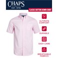 thumbnail image 2 of Chaps Men's Shirt - Classic Fit Short Sleeve Button Down Collared Shirt (S-2XL), 2 of 8