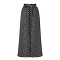 thumbnail image 4 of Women's Pants Fashion Casual Pants For Women Wide Leg Flowy Drape Ruffle Waist, 4 of 5