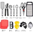 thumbnail image 6 of Home Hero - Kitchen Utensils - Cooking Utensils Set - Nylon Kitchen Tool Set - 44 Pcs, Black, 6 of 8