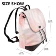 thumbnail image 2 of Balery Marble Mochila de Cuero para Mujeres, Gran Capacidad, Bolsa de Viaje Multifuncional, Mochila de Cuero y Bolsa de Hombro para Mujeres, 2 of 4