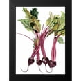 thumbnail image 2 of Willett, Michael 11x14 Black Modern Framed Museum Art Print Titled - Watercolor Beets, 2 of 5