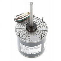 Leeson Condenser Fan Motor,3/4 HP,1075 rpm,60Hz 048A11O2016