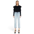 thumbnail image 4 of Kancan - Mid-Rise Cropped Straight Leg Jeans (27" Inseam) - KC20063M, 4 of 8