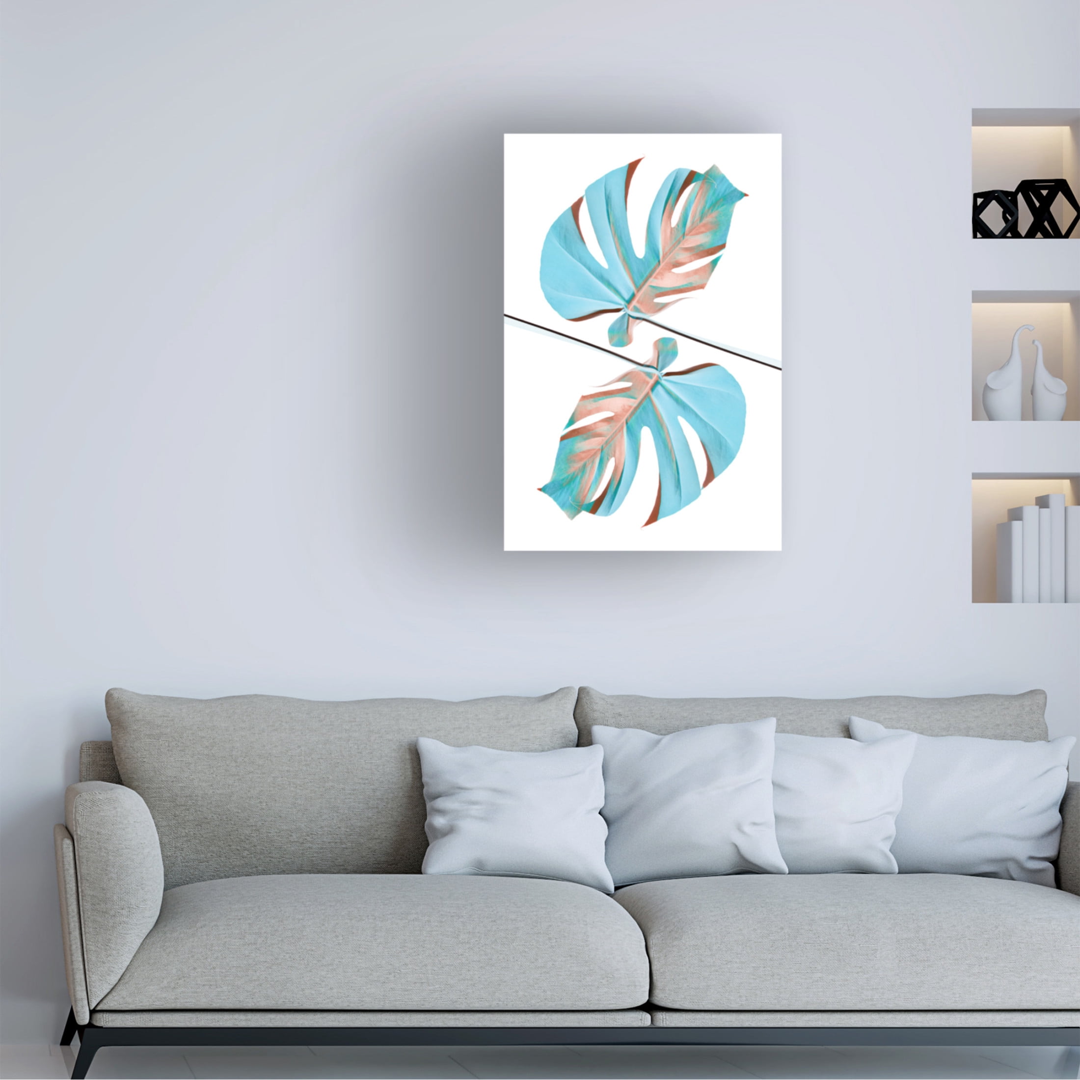 Trademark Fine Art Pictufy Studio Ying Yang 05 Canvas Wall Art