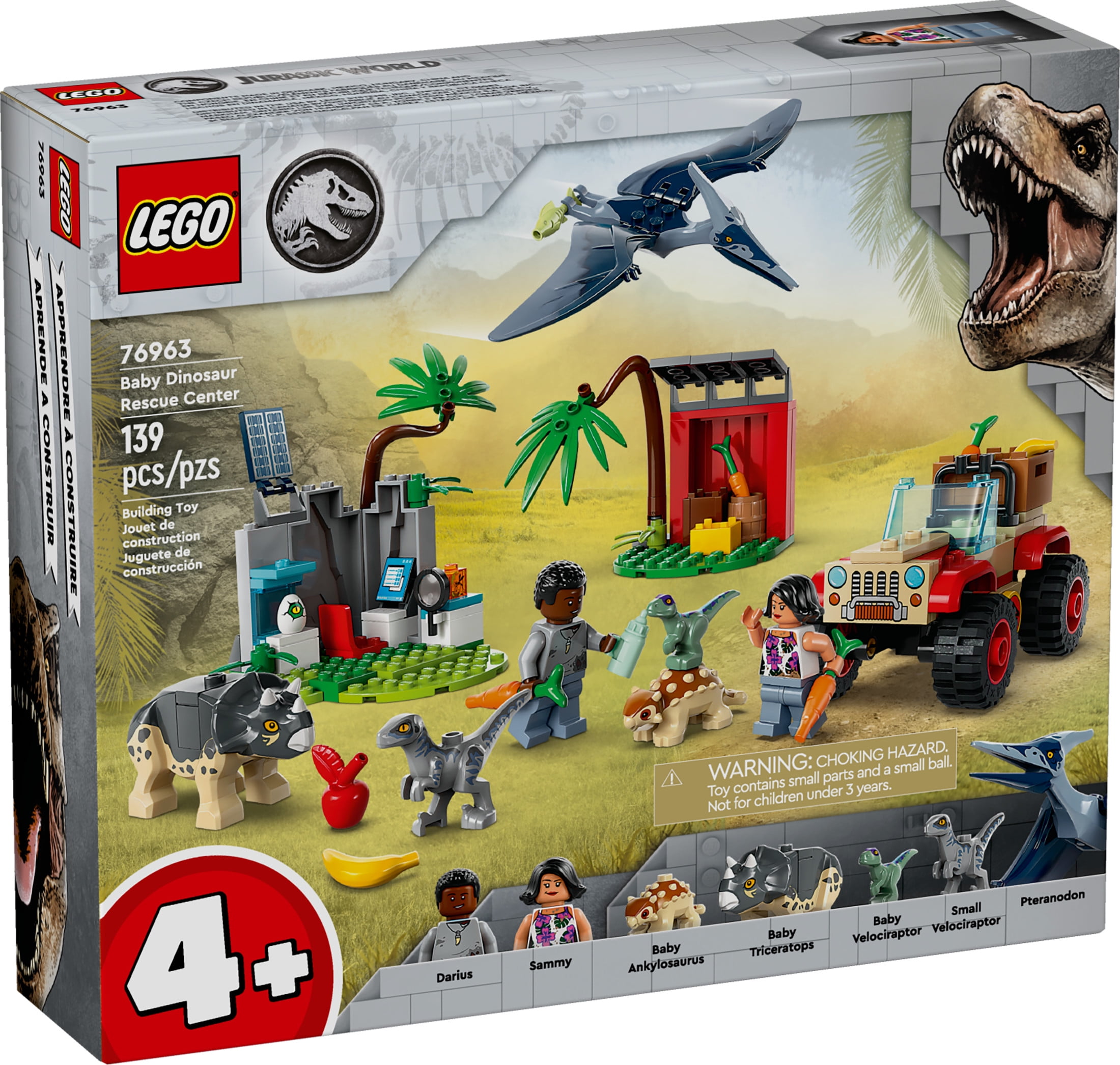 OLYMPUS - jmhp8 LEGO Jurassic World Baby Dinosaur Rescue Center, Building