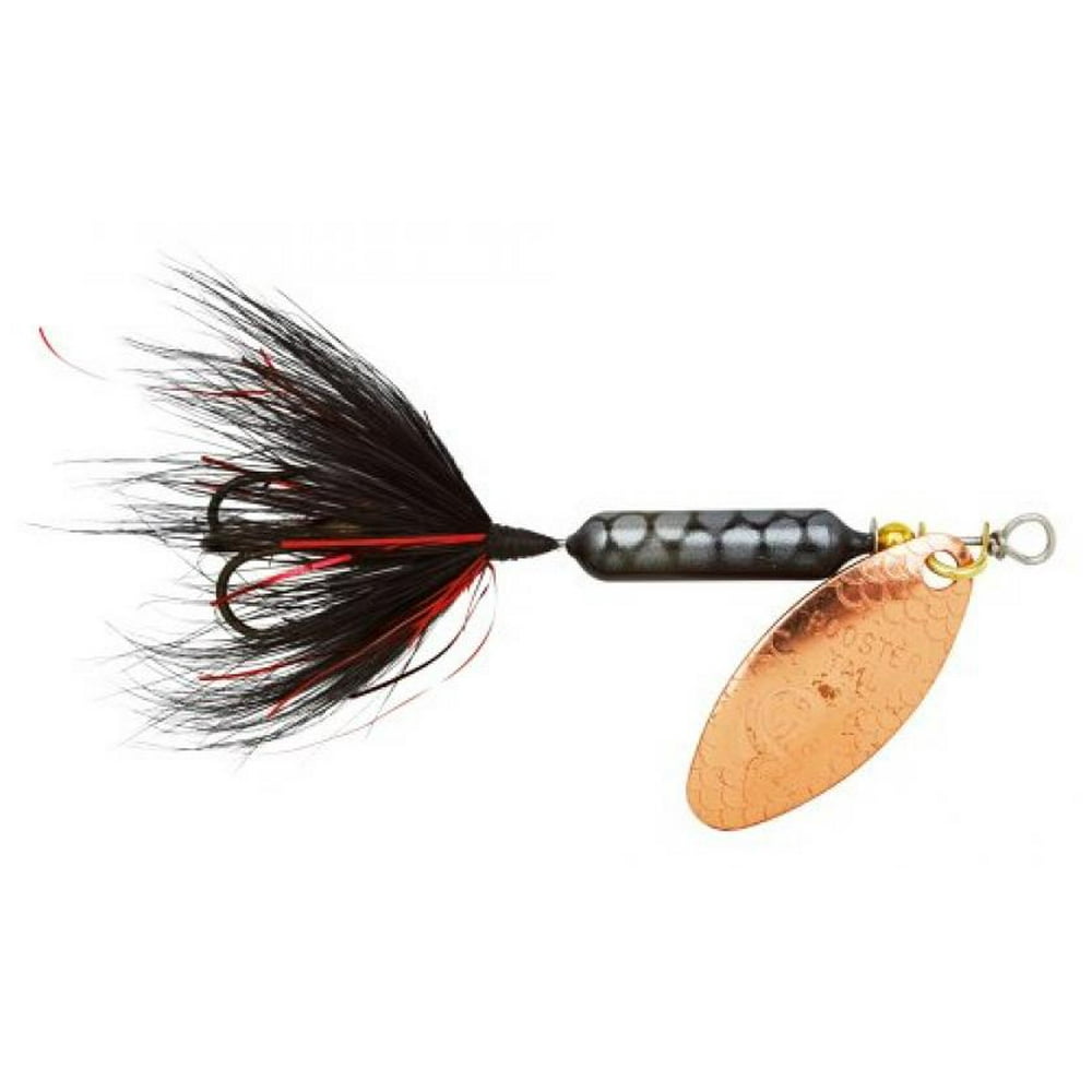 Yakima Bait Wordens Original Rooster Tail Spinner Lure, Copper Tinsel