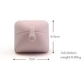 thumbnail image 4 of QUETO Pink Velvet Ring Box for Proposal, Engagement, Wedding Ring Gift Case, 4 of 6