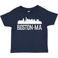 thumbnail image 3 of Inktastic Boston Massachussetts Skyline Boys or Girls Toddler T-Shirt, 3 of 5