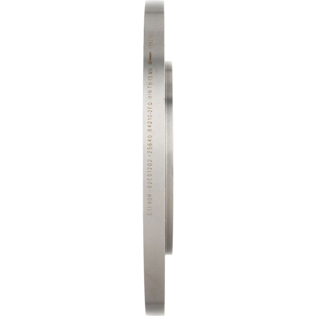 Brembo 08N27610C02; Brake Rotor; Solid; One Piece Design; Wheel Bolt Pattern 5 x 150 Millimeter; Gray Cast Iron; Single