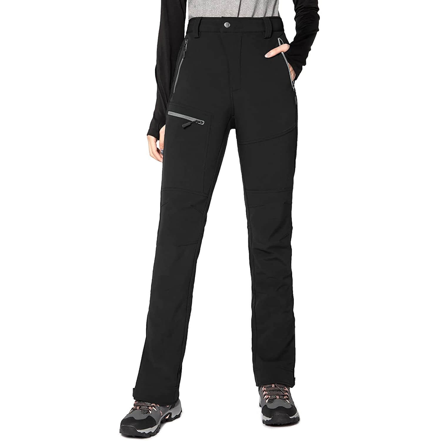 Insulated Pants For Women Women's Waterproof Ski Pants, Fleece