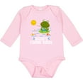 thumbnail image 3 of Inktastic Daddys Fishing Buddy Cute Frog Boys or Girls Long Sleeve Baby Bodysuit, 3 of 5