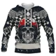 thumbnail image 3 of Sudadera con capucha para hombre con estampado 3D de calavera y motocicleta, sudadera de gran tamaño con estampado gráfico, sudadera de calle a la moda para hombre, camisetas casuales para hombre, 3 of 5