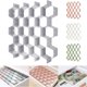 thumbnail image 1 of Separador de panal, organizador de cajones ajustable, divisor para ropa interior, cinturón, bufanda, calcetines, 1 of 8