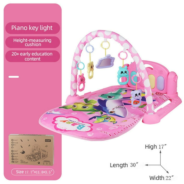 Pink piano play best sale mat