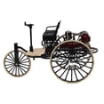 thumbnail image 1 of Classic 1:12 Scale Alloy Car Model Tricycle - Office Desktop Accessories, 1 of 5