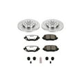 thumbnail image 3 of PowerStop Rear Z36 Truck & Tow Carbon-Fiber Ceramic Brake Pad and Drilled and Slotted Rotor Kit Fits: CHRYSLER JEEP Select Models K6543-36, 3 of 9
