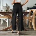 thumbnail image 5 of MDUKONU Women's Breathable Lounge Pants Wide Leg Comfy Machine Washable Black M, 5 of 6