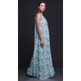 thumbnail image 4 of Bimba Pastel Mint16 Butterfly Artistic Nightgowns For Women Rayon Printed Spaghetti Strap Womens Nightwear Lingerie XX-Large, 4 of 5