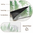 thumbnail image 6 of Non-Slip Rug Pad Rugs Abstractions Green Forests Rectangle Area Rugs 5x7Ft Soft Carpet Pads for Living Room Kids Room, Trees Silhouettes Art, 6 of 9