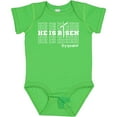 thumbnail image 3 of Inktastic He is Risen Mirror Words Boys or Girls Baby Bodysuit, 3 of 5