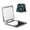 Square, variant on Cute Koalas Tropical Portable Double-Sided Face Mirror Square, Magnifying Compact Pocket Mirror with PU Leather Cover