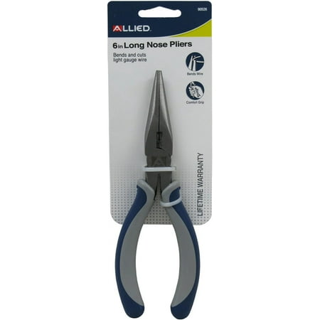 

6 LONG NOSE PLIERS