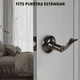 thumbnail image 5 of Stainless steel inner door lock is designed to be used as front door, back door or bedroom lock., 5 of 5