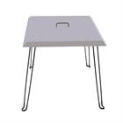 Outdoor Fire Pit Heat Deflector Stainless Steel Fire Pit Cover for BBQ 24* 24"Suitable for Indoor or Outdoor Picnics and Adventures.