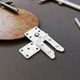 thumbnail image 4 of 2 pares de clips de sofá de metal conector de sofá 2 en 1 para la sala de estar de sofás deslizantes asegura estabilidad la construcción rectangular de metal moderno, 4 of 4