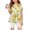 Gold, variant on Grblisyd Girls 2 piece set Short Sleeve Flowing Ruffle Hem Top And Biker Sports Shorts Set 1-13 Years