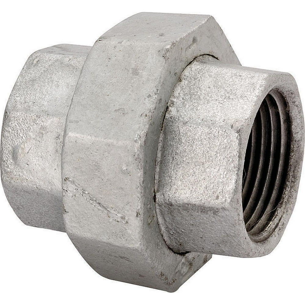 Worldwide Sourcing Ground Joint Pipe Union, 11/4 In, Threaded, 150 Psi, Malleable Iron