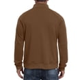 thumbnail image 5 of Pullovers for Men Solid Multi Pocket Half Zipper Stand Collar, 5 of 5
