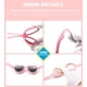 thumbnail image 4 of Lentes de Sol Polarizados para Bebé NULOOQ Flexibles en Forma de Corazón Rosa, 4 of 5