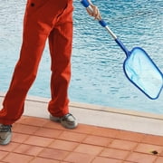 Pool Pole Aluminum Telescoping, 3 Feet Telescoping Swimming Pool Cleaning Poles, Adjustable Telescopic Pole, For Skimmer Net,Brush,Vacuum Head, Universal 1.25