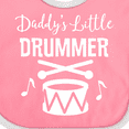 thumbnail image 4 of Inktastic Daddys Little Drummer Childs Music Boys or Girls Baby Bib, 4 of 4