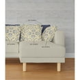 thumbnail image 4 of Divine Flowers Indoor/Outdoor Pillow in Yellow 16x16, 4 of 5