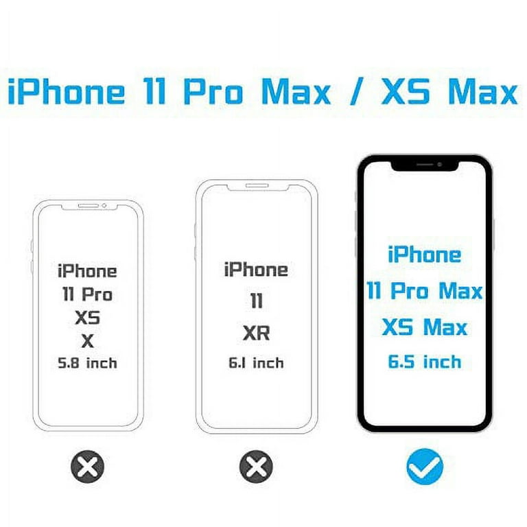 Protector de Pantalla para iPhone Xs Max 6.5inch 3D Touch