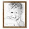 thumbnail image 2 of ArtToFrames 22x25 inch Gold with beads Picture Frame, Gold Wood Poster Frame (4139), 2 of 8