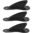 thumbnail image 1 of Jeu de Palmes de Planche de Surf, Palmes de Planche de Surf Noires, Propulseur de Palmes de Planche de Surf pour Longboard, Planche de Surf et Paddleboard Remplacement Rapide Aileron, 1 of 7