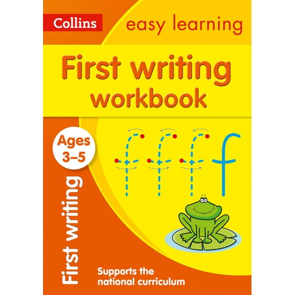 Collins Easy Learning Preschool: Collins Easy Learning Preschool – First Writing Workbook Ages 3-5: New Edition (Paperback)